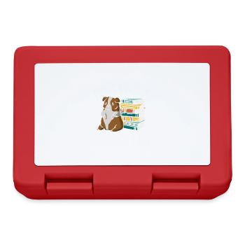 Guinea Pig Gift Pet Guinea Pig - Lunchbox - red - Front