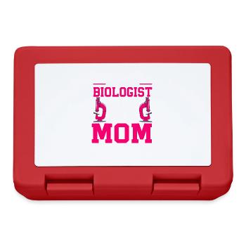 Biology Gift Biologist - Lunchbox - red - Front