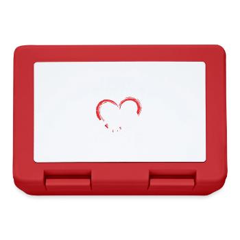 Biology Gift Biologist - Lunchbox - red - Front
