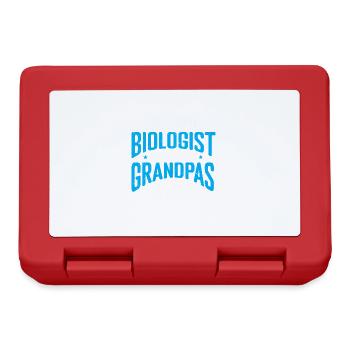 Biology Gift Biologist - Lunchbox - red - Front