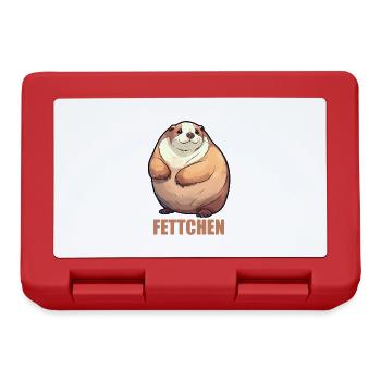 Fat ferret - Lunchbox - red - Front
