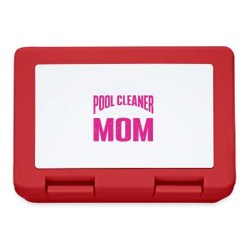 Pool Cleaner Job Swimming Pool Caretaker - Lunchbox - red - Front