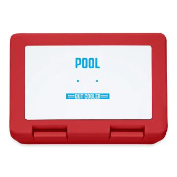 Nettoyage de piscine Travail Gardien de piscine - Boîte à goûter - rouge - Devant