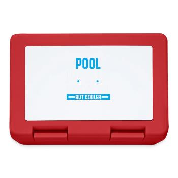 Nettoyage de piscine Travail Gardien de piscine - Boîte à goûter - rouge - Devant