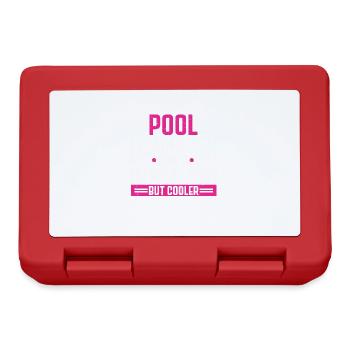 Nettoyage de piscine Travail Gardien de piscine - Boîte à goûter - rouge - Devant