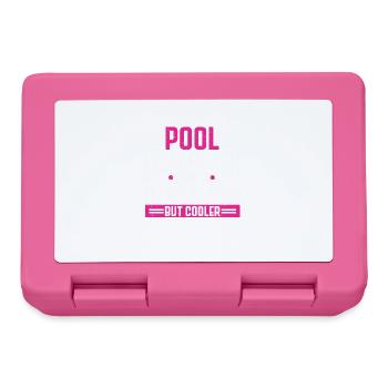 Pool Cleaner Job Swimming Pool Caretaker - Lunchbox - pink - Front