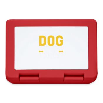 Hunde Sitter Geschenk, Professioneller Hundesitter - Brotdose - Rot - Vorne