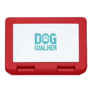 Hunde Sitter Geschenk, Professioneller Hundesitter - Brotdose - Rot - Vorne