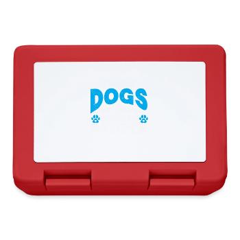 Hunde Sitter Geschenk, Professioneller Hundesitter - Brotdose - Rot - Vorne