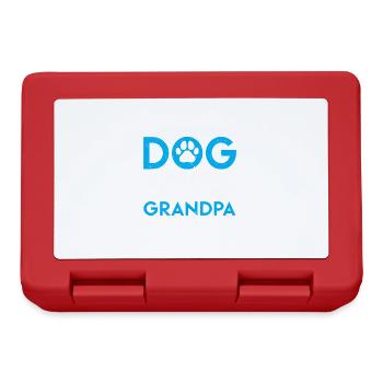 Hunde Sitter Geschenk, Professioneller Hundesitter - Brotdose - Rot - Vorne