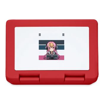 Gaming Console PC Gamer Girl Gamer Girl - Lunchbox - red - Front