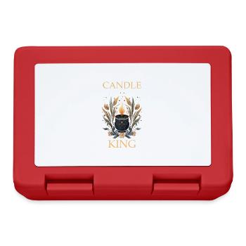 Candle King Floral Boho Candle Making - Lunchbox - red - Front