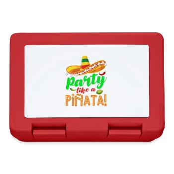 5 De Mayo Viva Mexico Cinco De Mayo Cadeau - Boîte à goûter - rouge - Devant