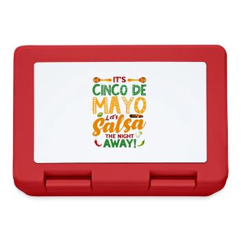 Cinco De Mayo 5 De Mayo Viva Mexico Cadeau - Boîte à goûter - rouge - Devant