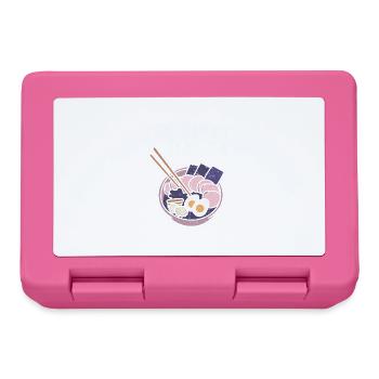 Ramen Geschenk Japanische Nudelsuppe Ramen - Brotdose - Pink - Vorne