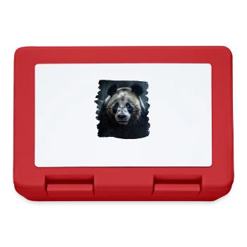 Pandas realistic Panda Giant Panda - Lunchbox - red - Front