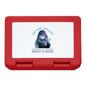 Kawaii Manga Just a girl who loves Anime and Cats - Brotdose - Rot - Vorne