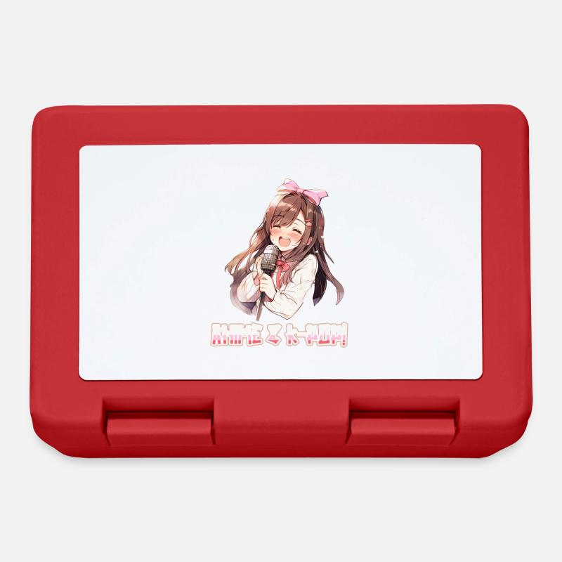 Anime et K-Pop Musique pop coréenne Kpop - Boîte à goûter - rouge