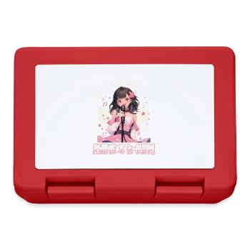 Juste un garçon qui aime l’anime et la K-Pop - Boîte à goûter - rouge - Devant