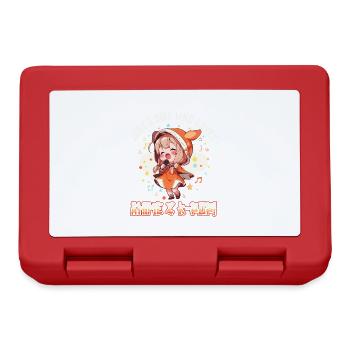 Juste une fille qui aime l’anime et la K-Pop - Boîte à goûter - rouge - Devant
