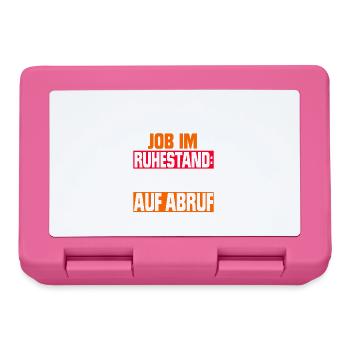 Retired pensioners - Lunchbox - pink - Front