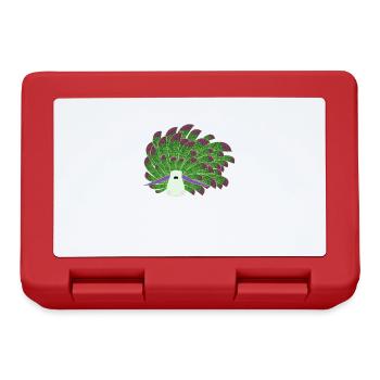 Nudibranch Nacktkiemer Nacktschnecken - Brotdose - Rot - Vorne