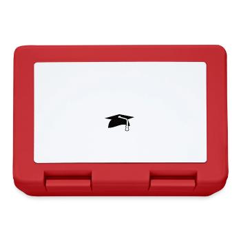 Début de l’obtention du diplôme Permettez-moi de demander à mon fils - Boîte à goûter - rouge - Devant