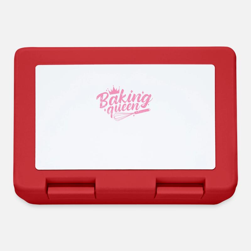 Baking Queen Konditor Torte - Brotdose - Rot