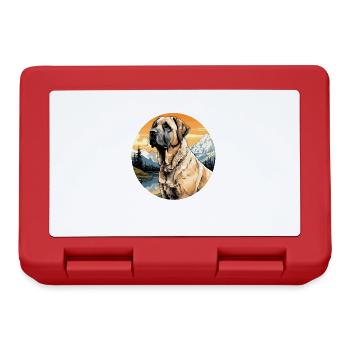 Hund Kangal - Brotdose - Rot - Vorne