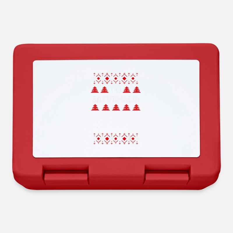 Saturnalia - Lunchbox - red