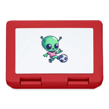Jouer au football Alien: Green Galaxy rencontre - Boîte à goûter - rouge - Devant