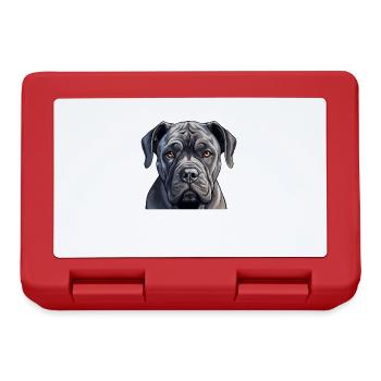 Canne Corso pour chien - Boîte à goûter - rouge - Devant