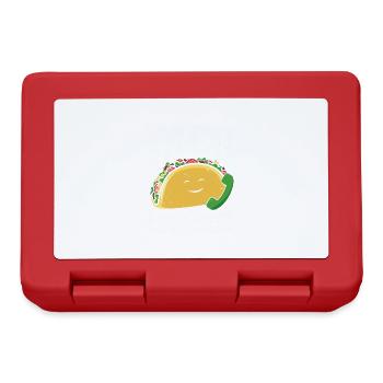 Taco Emergency Call 9 Juan Juan - Lunchbox - red - Front