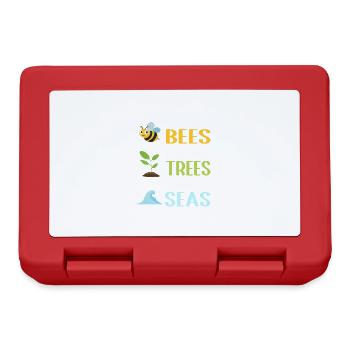 Earth Day Climate Change Environmentalists - Lunchbox - red - Front