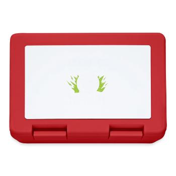 Golf Geschenk Für Golfer - Brotdose - Rot - Vorne