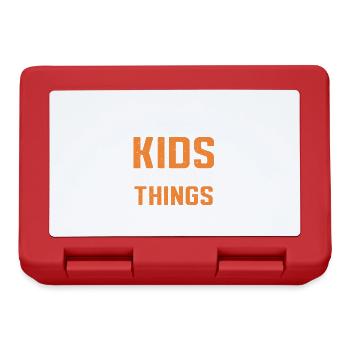Lanceur de disque Athlétisme Lancer du disque - Boîte à goûter - rouge - Devant