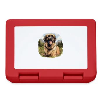 Leonberger - Lunchbox - red - Front