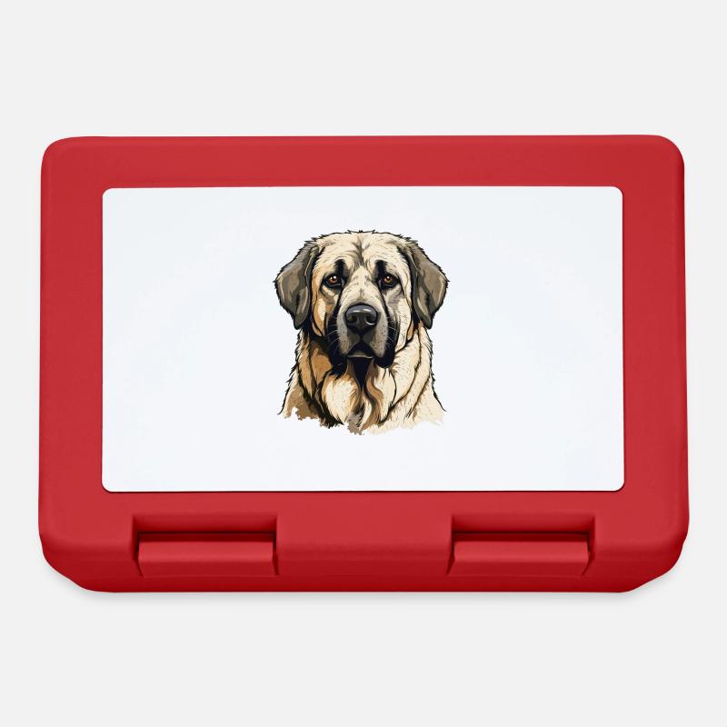Kangal - Boîte à goûter - rouge