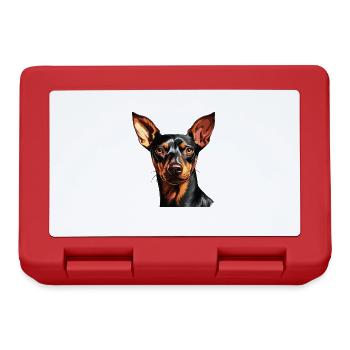 Pinscher - Lunchbox - red - Front