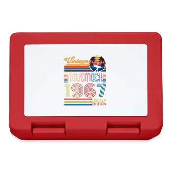 Anniversary November 1967. Gift November 1967. - Lunchbox - red - Front