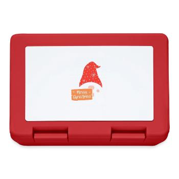 Ugly Christmas Santa Claus - Lunchbox - red - Front
