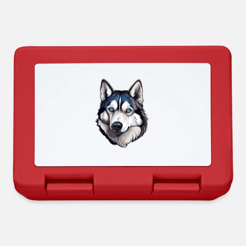 Husky - Brotdose - Rot