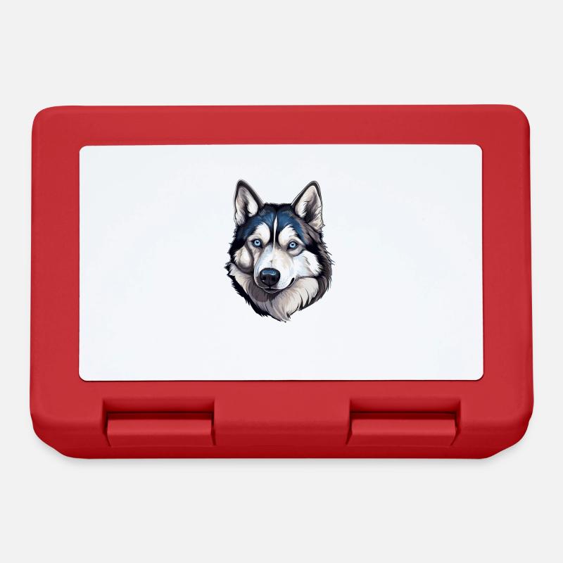 Husky - Lunchbox - red