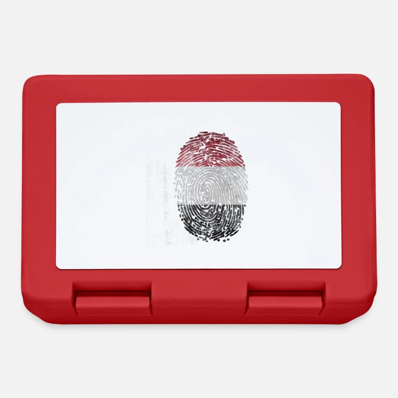 Yemen - Lunchbox - red