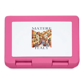 Matera, Italien - Historische Architektur im - Brotdose - Pink - Vorne