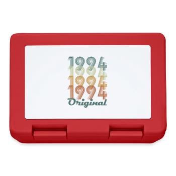 Original 1994 Vintage Cadeau Anniversaire - Boîte à goûter - rouge - Devant