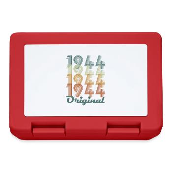 Original 1944 Vintage Cadeau Anniversaire - Boîte à goûter - rouge - Devant