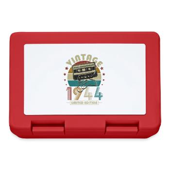 Vintage 1944 Retro Anniversary Vintage Gift - Lunchbox - red - Front
