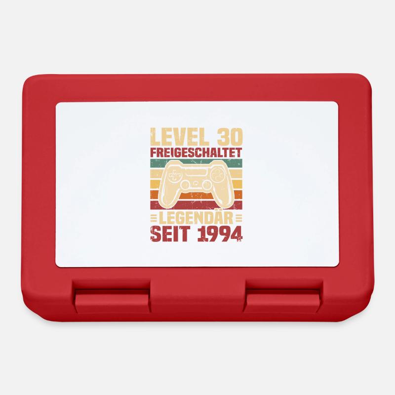Level 30 freigeschaltet legendär seit 1994 - Brotdose - Rot