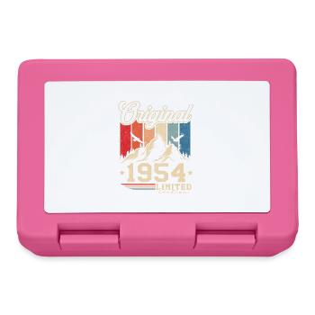 Original 1954 Retro Vintage Birthday 70 Years - Lunchbox - pink - Front